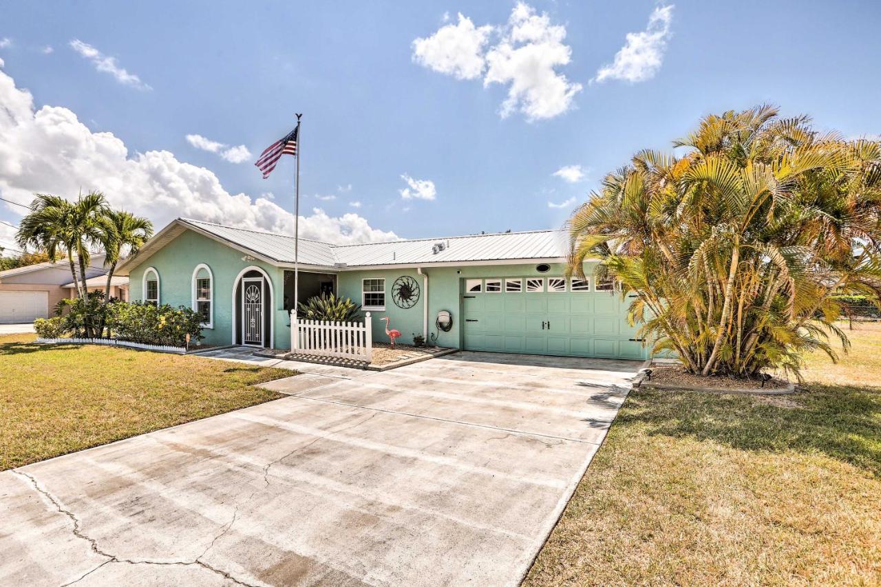Colorful Cape Coral Retreat With Screened Lanai! Exterior foto